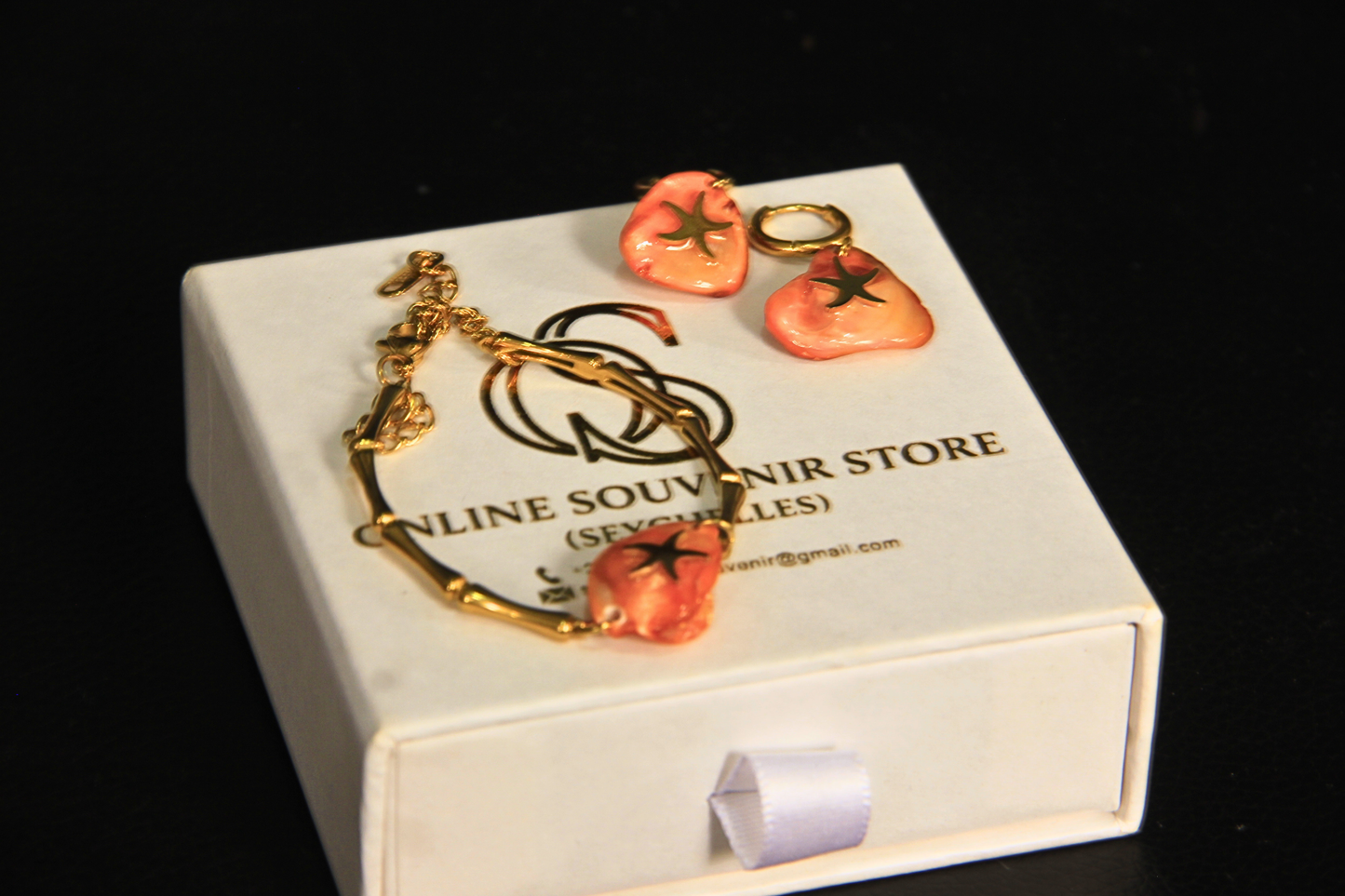 The Starfish & Shell Series-Coral-Orange Custom Sets
