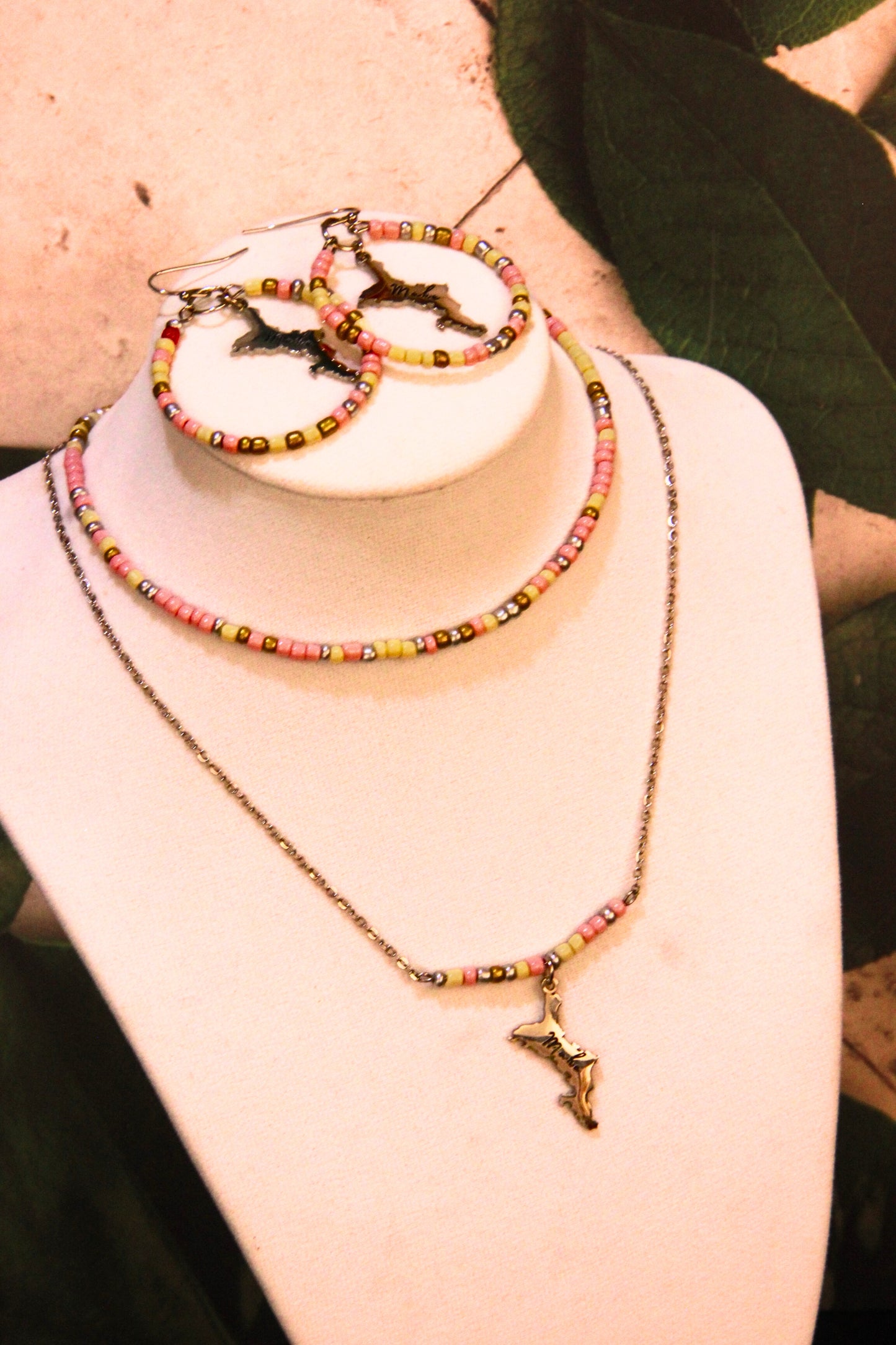 Mahé Glow – Beaded Jewelry Set