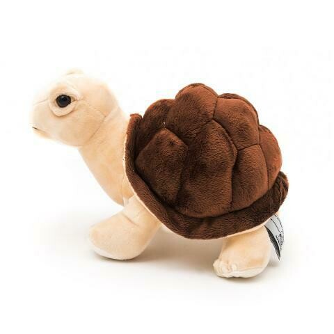 Aldabra Tortoise soft toy - "Brown"