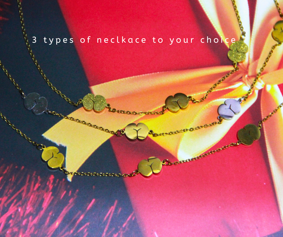 Coco de Mer Chocker necklace- Silver + Gold