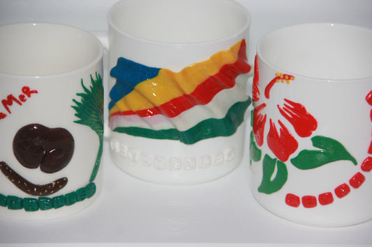 Seychelles 3D Mug - "Flag"