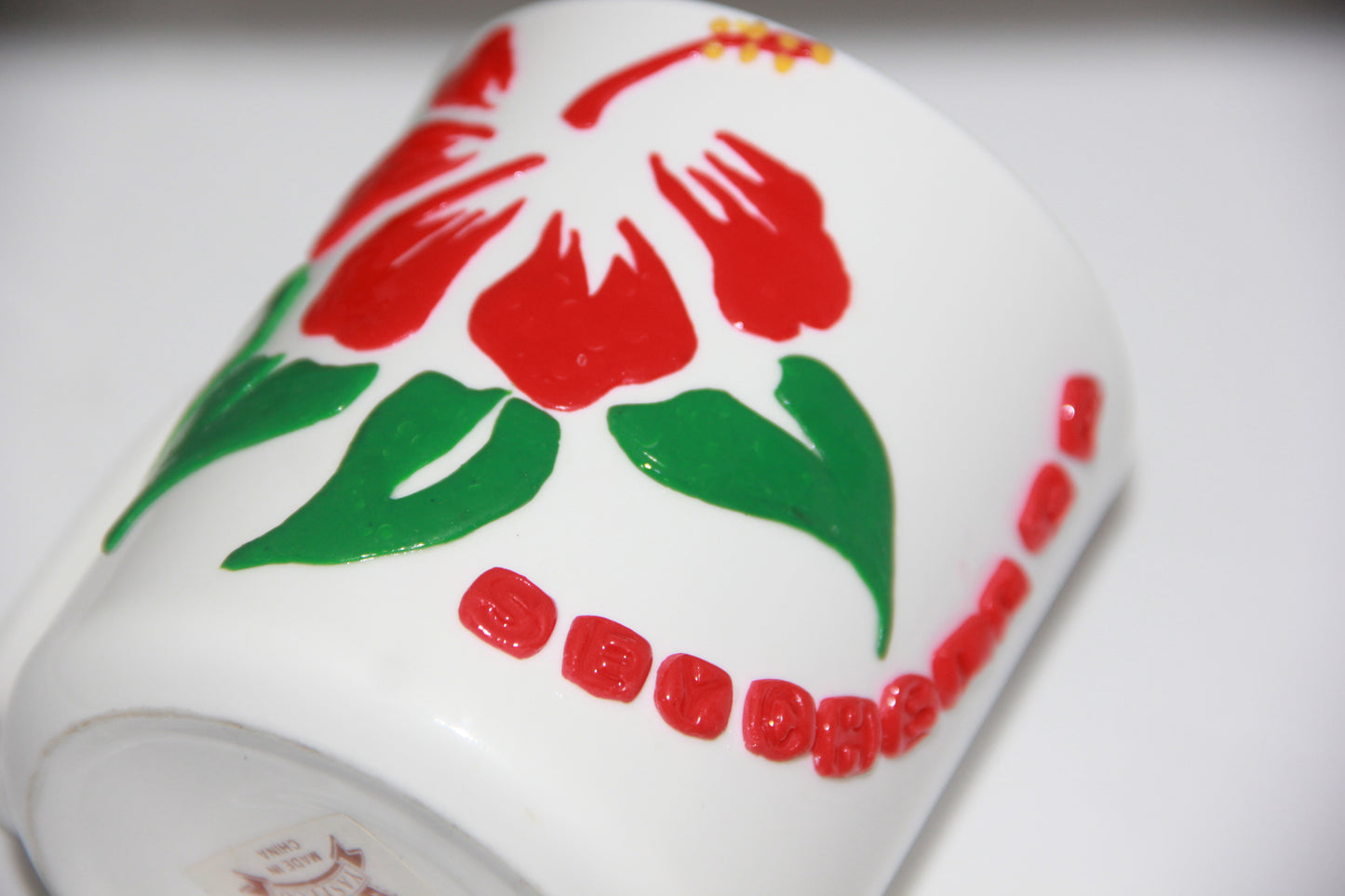 Seychelles 3D Mug - "Hibiscus"