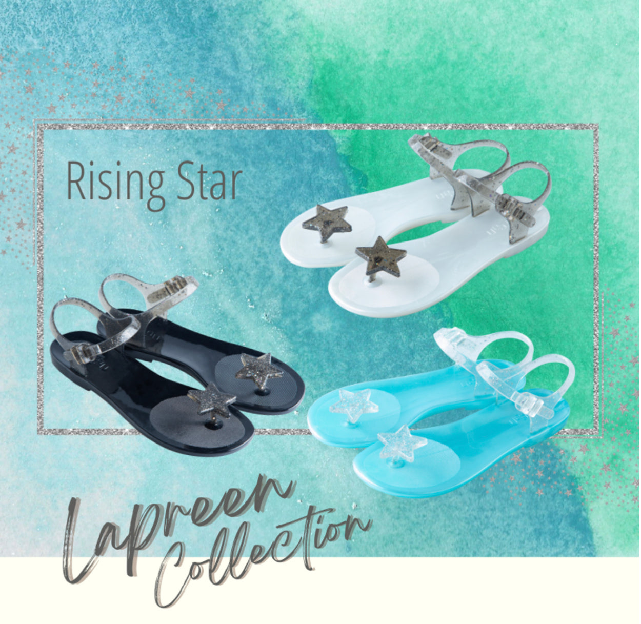 Lapreen sandals - "Dazzling star"