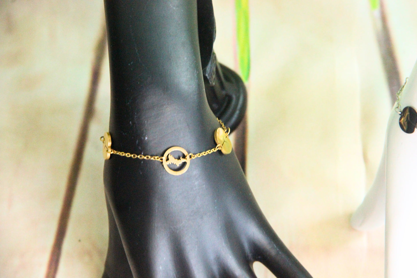 Souvenir Coco Mahe bracelet - "Gold"